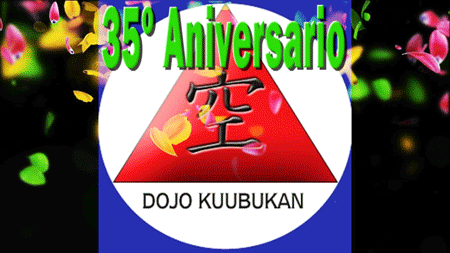 Memoria del 35º Aniversario del Dojo Kuubukan, 2 de Abril de 2018