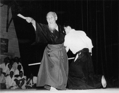 Información de Wikipedia sobre Morihei Ueshiba, Fundador del Aikido