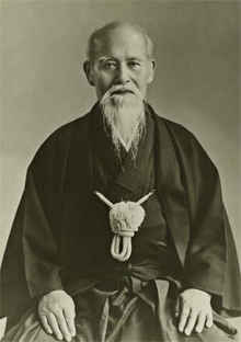 Misogi por O Sensei (el fundador del Aikido) en abril de 2014